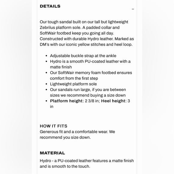 Doc Martens Sandals 🤍 - Picture 12 of 12